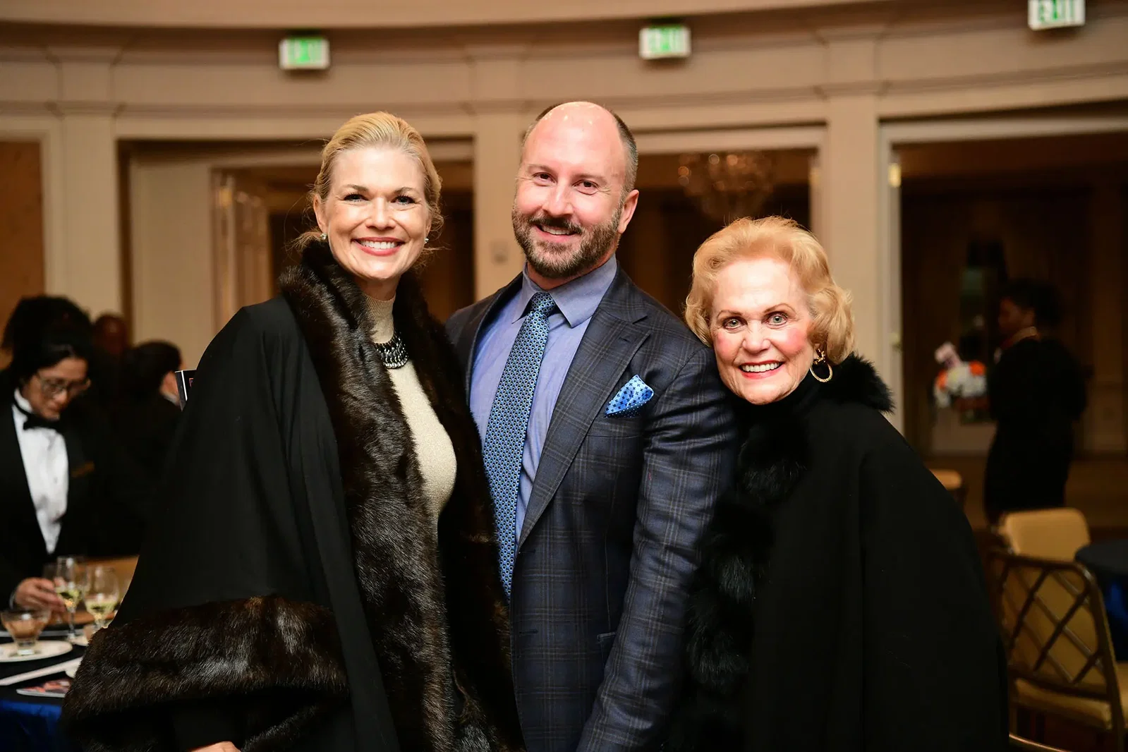 Amy Pierce, Tony Bradfield, Nancy Ames (Photo by Daniel Ortiz)