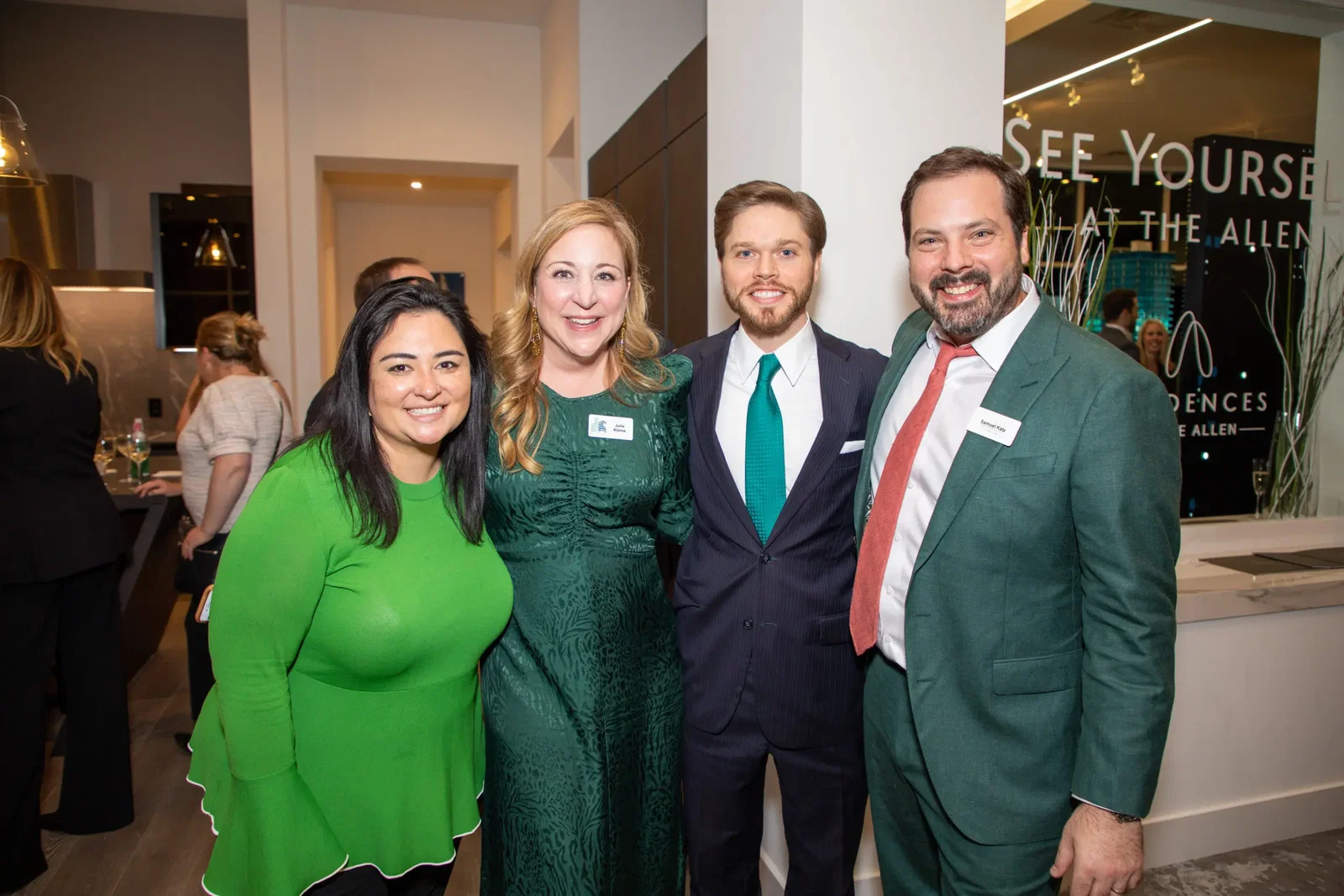 Aurora Perez, Julie Kleine, James Kelly, Samuel Katz (Photo by Ruben Escobar)