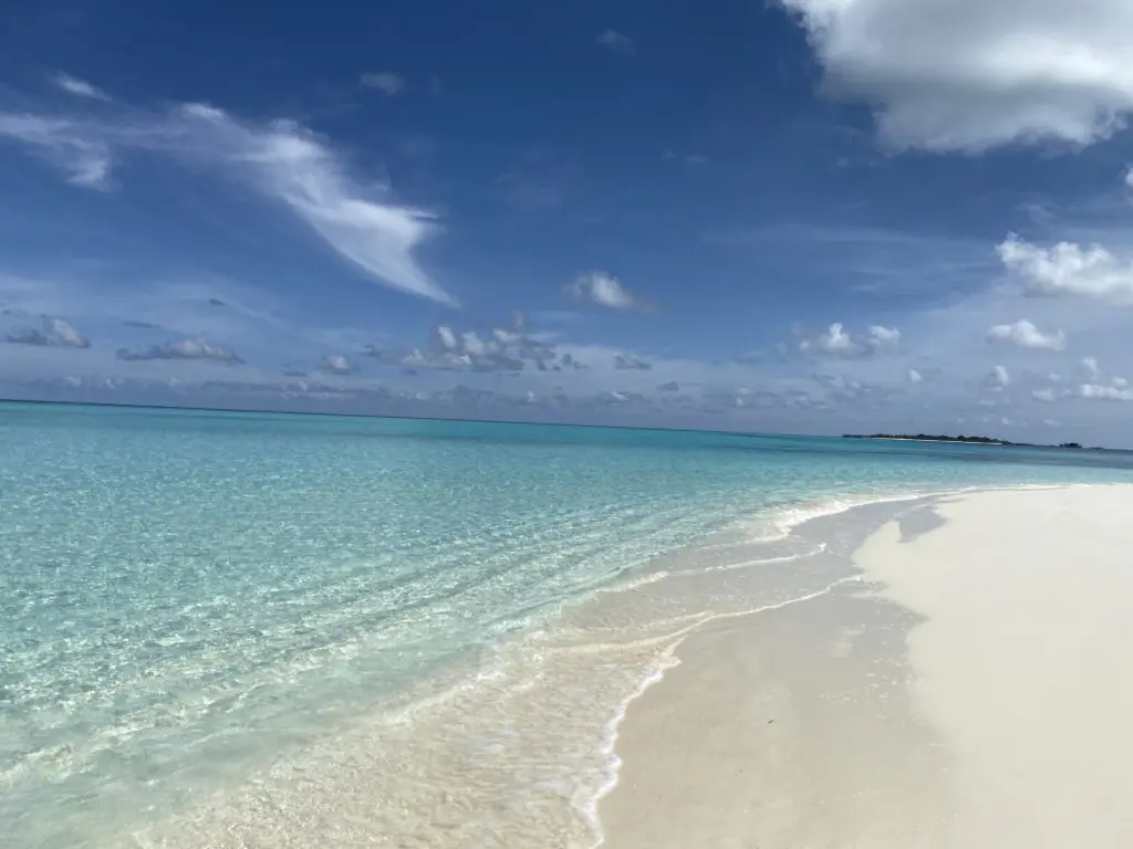 Maldives feature azure seas and sandbars that seemingly stretch forever 