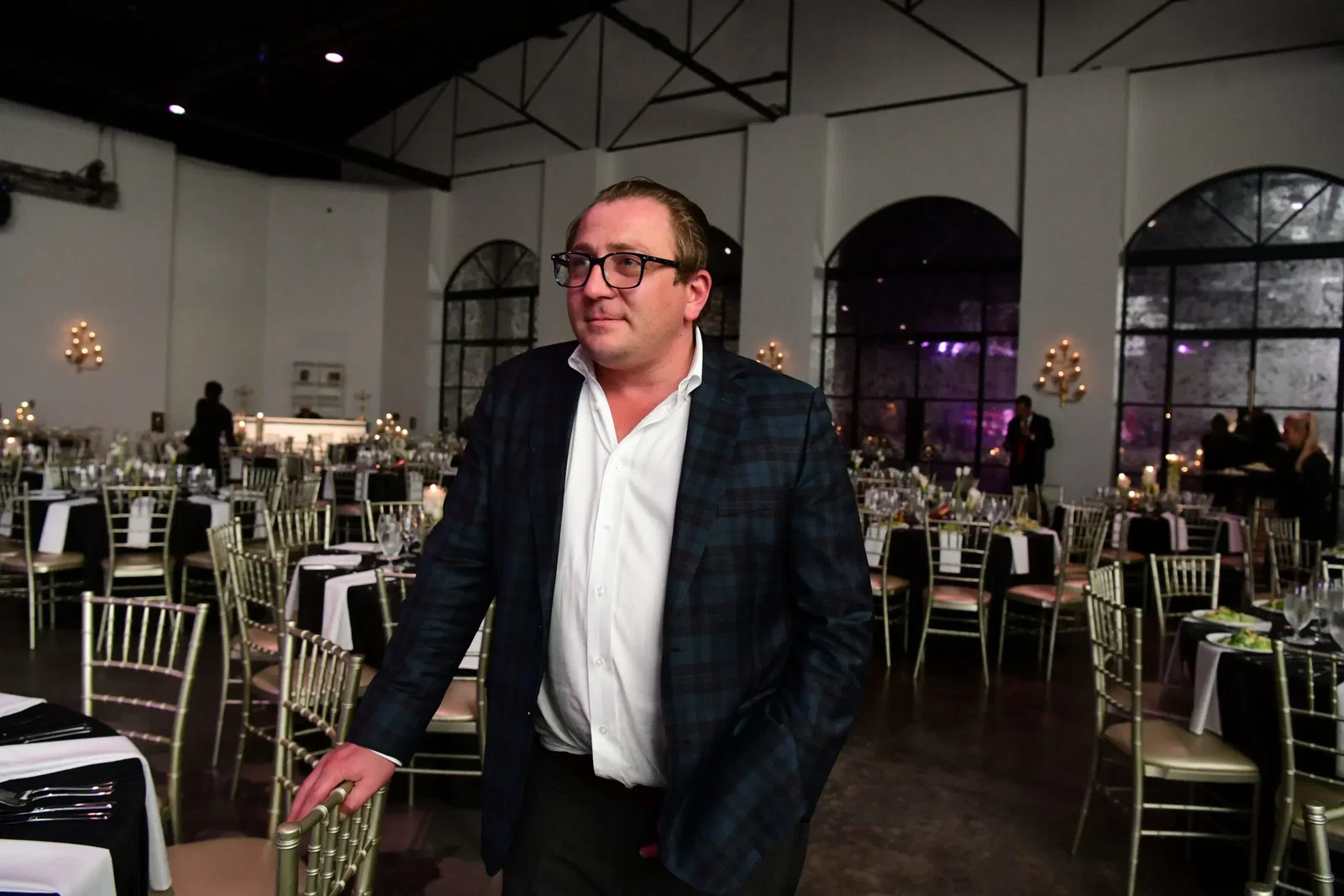 Berg Hospitality's Ben Berg at Black Tie Boxing (Photo by Daniel Ortiz)