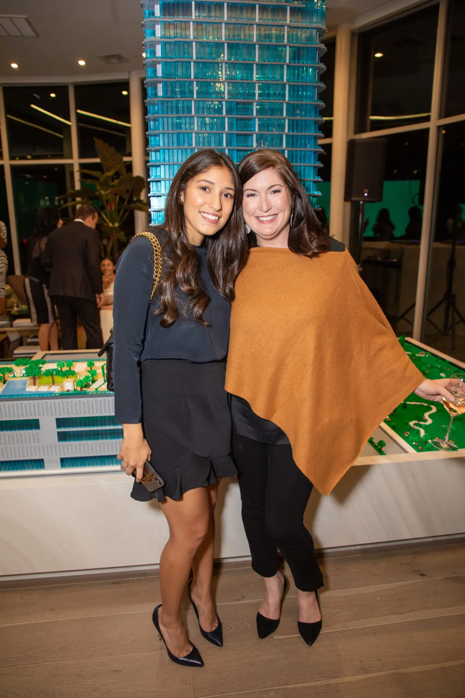Bianca Chowdhury, Kristina Houston (Photo by Ruben Escobar)