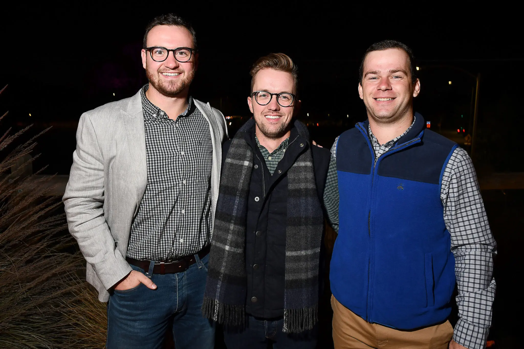 Brendan Cloney, Stephen Parsons, Christian Whitehead (Photo by Dave Rossman)