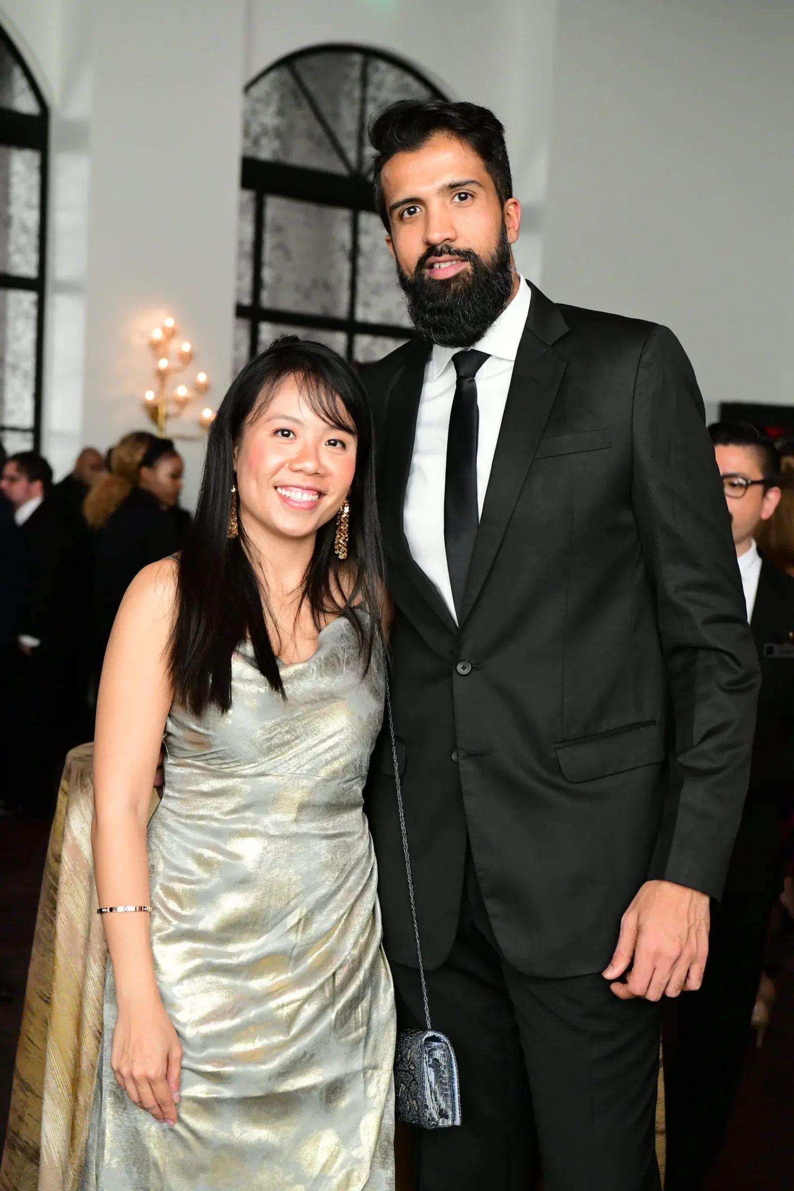 Geraldine Cheang, Alok Menon (Photo by Daniel Ortiz)