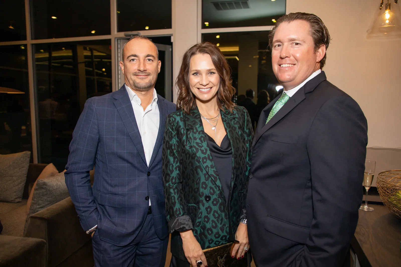 Gianluca Fossat, Genevieve Kroeker, Marcus Thigpen (Photo by Ruben Escobar)