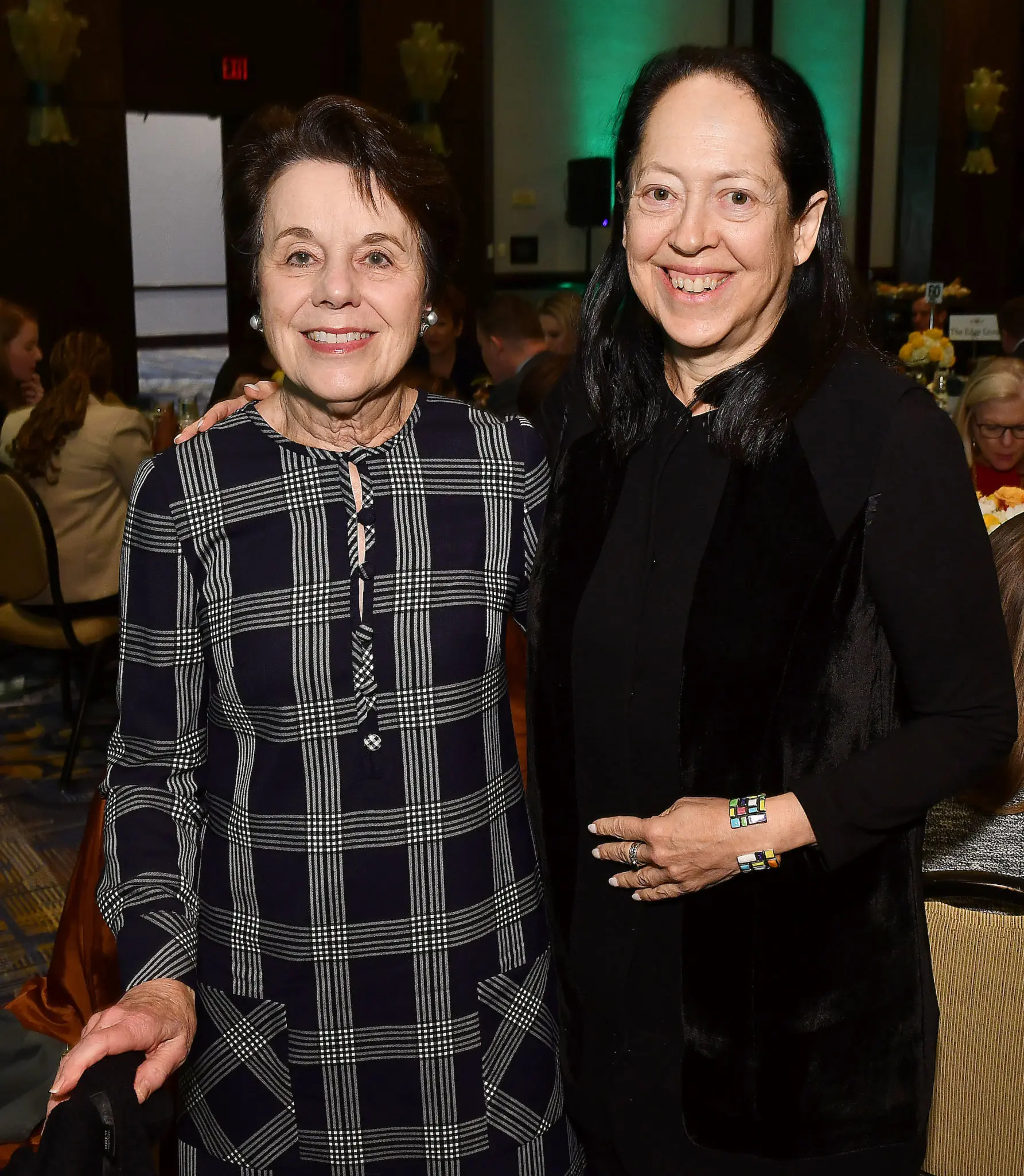 Ginni Mithoff, Dr. Barbara Stoll (Photo by Dave Rossman)