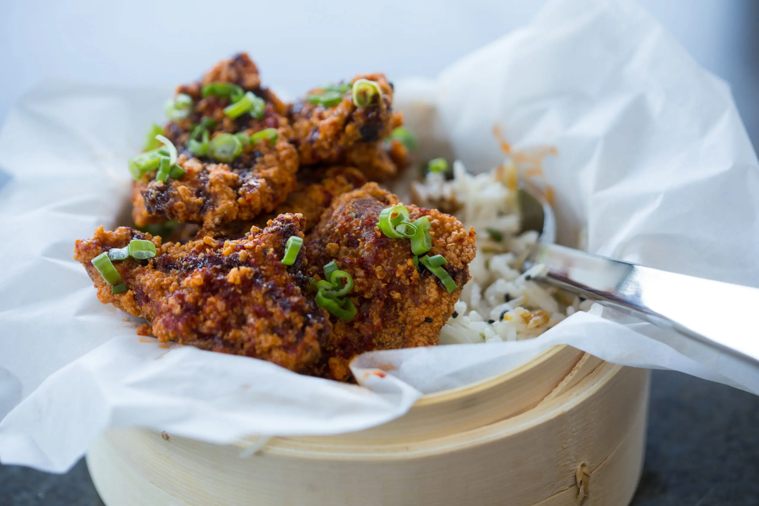 Hot chicken karrage (Photo by Shannon O’Hara)