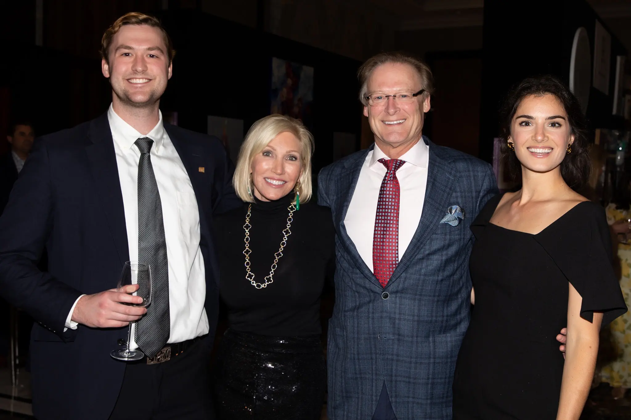 Henry Mentz, Lori Raijman, Dr. Henry Mentz, Haley Bowen (Photo by Mari Rice)