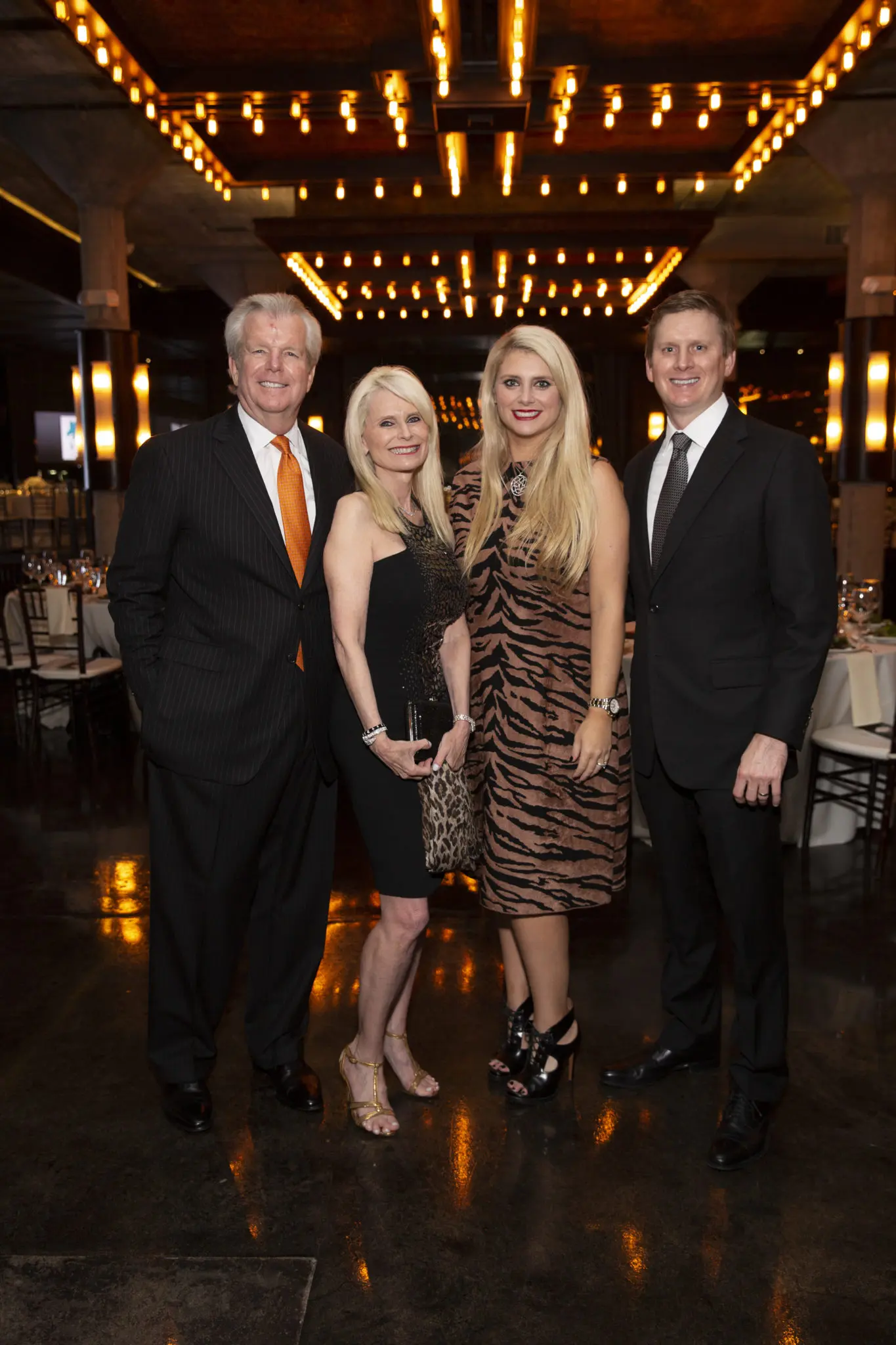 Gregg & Jo Lynn Falgout, Christine Falgout & Bill Gutknecht (Photo by Jenny Antill Clifton)