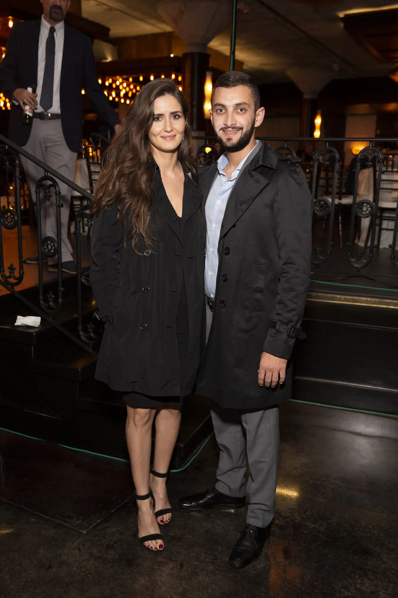 Miriam Mansia, Fares Khammash (Photo by Jenny Antill Clifton)