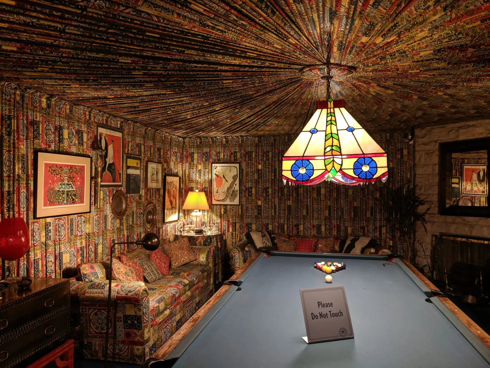 A view of Graceland's man cave. (Photo by Ariane Roesch and Zak Miano)