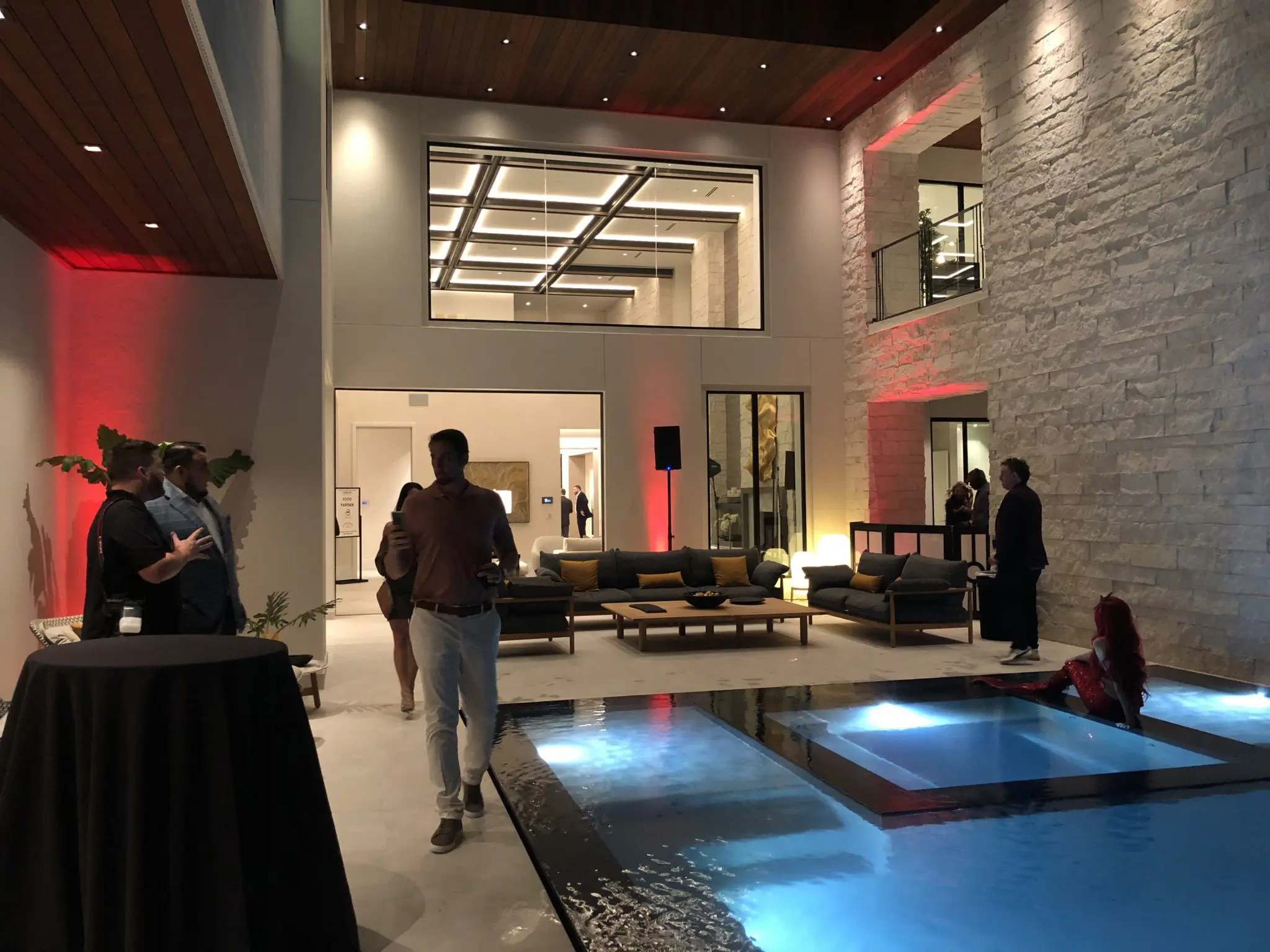 The Al Ross home was the perfect setting for the Ferrari Festival kick-off. (Photo by Shelby Hodge)