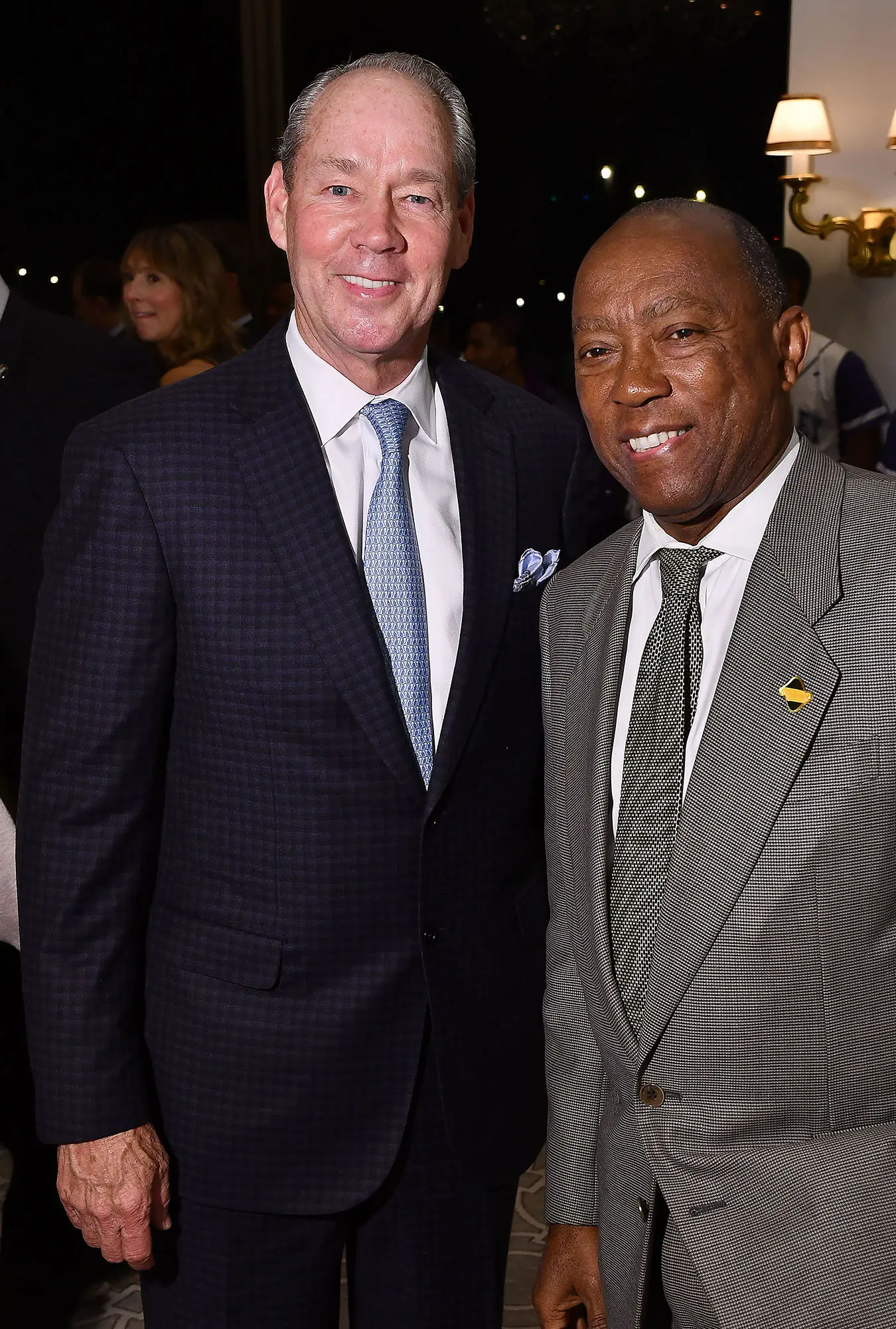 Jim Crane, Mayor Sylvester Turner (Photo by Dave Rossman)
