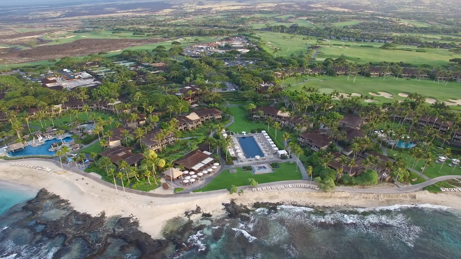 The Haualalai Resort, just ten minutes from the Kona Airport, is the ultimate hideaway for understated luxury and excellent service. (Photo by Hualalai Resort)