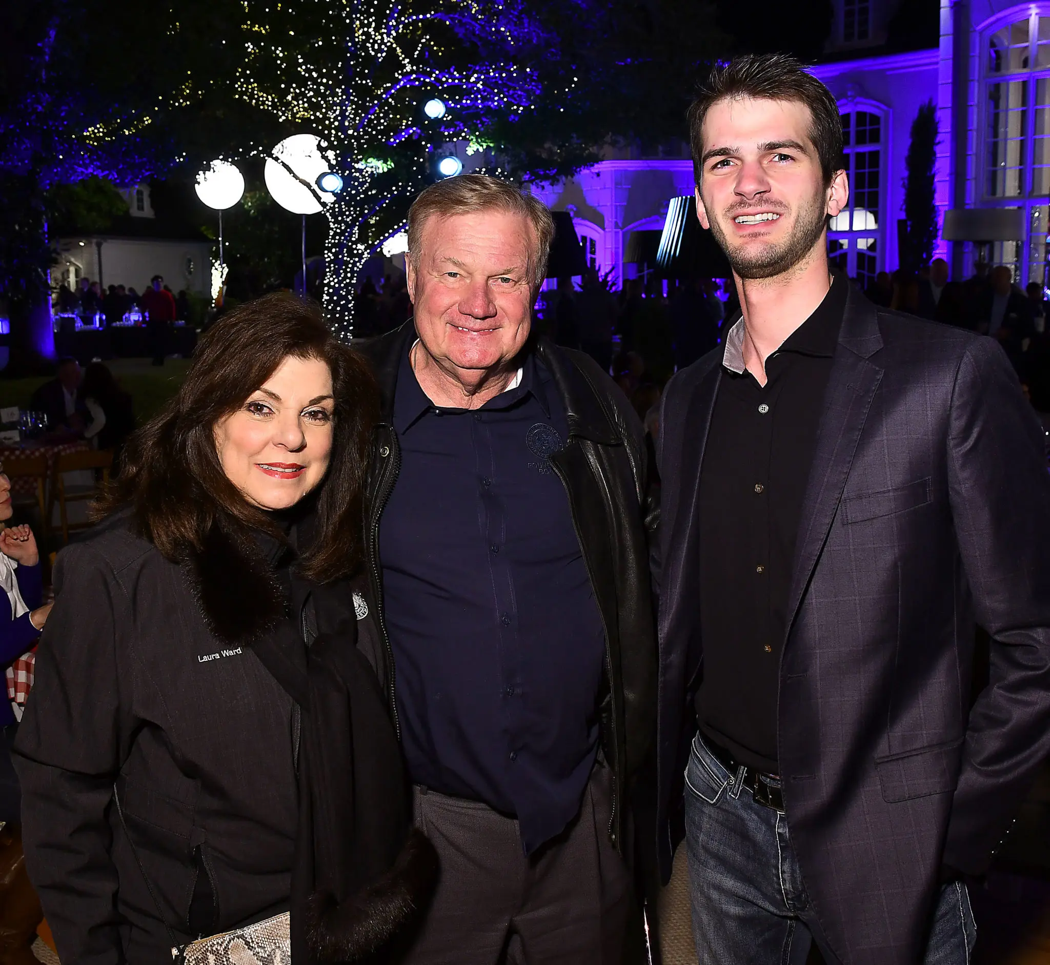 Laura Ward, Keith Mosing, Michael Fertitta (Dave Rossman photo)