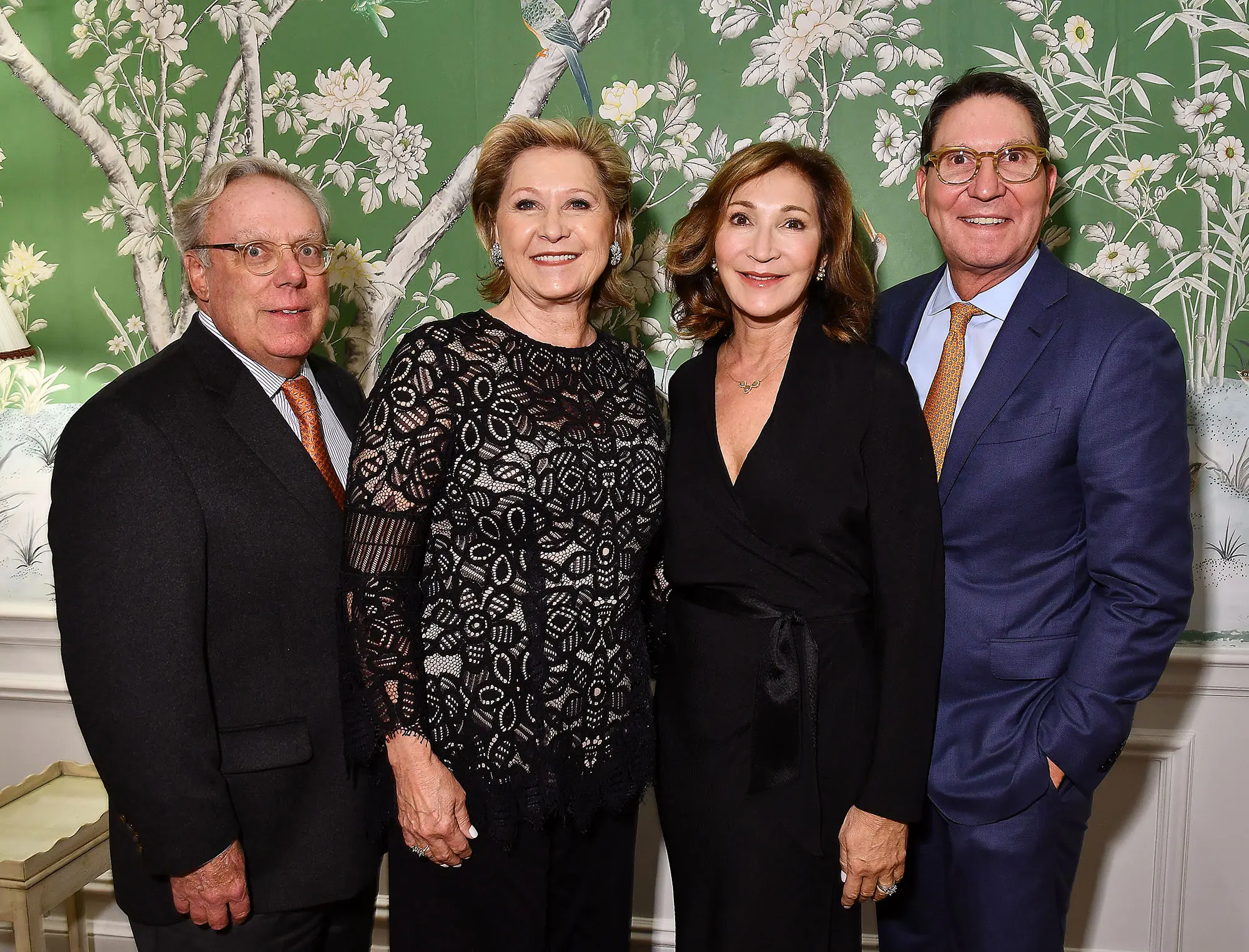 Mike & Carol Linn and Soraya & Scott McClelland reprise their 2019 rolls as chairs of the 2020 Touchdown for TEACH, a virtual evening featuring Golden State Warriors coach Steve Kerr. (Photo by Dave Rossman)