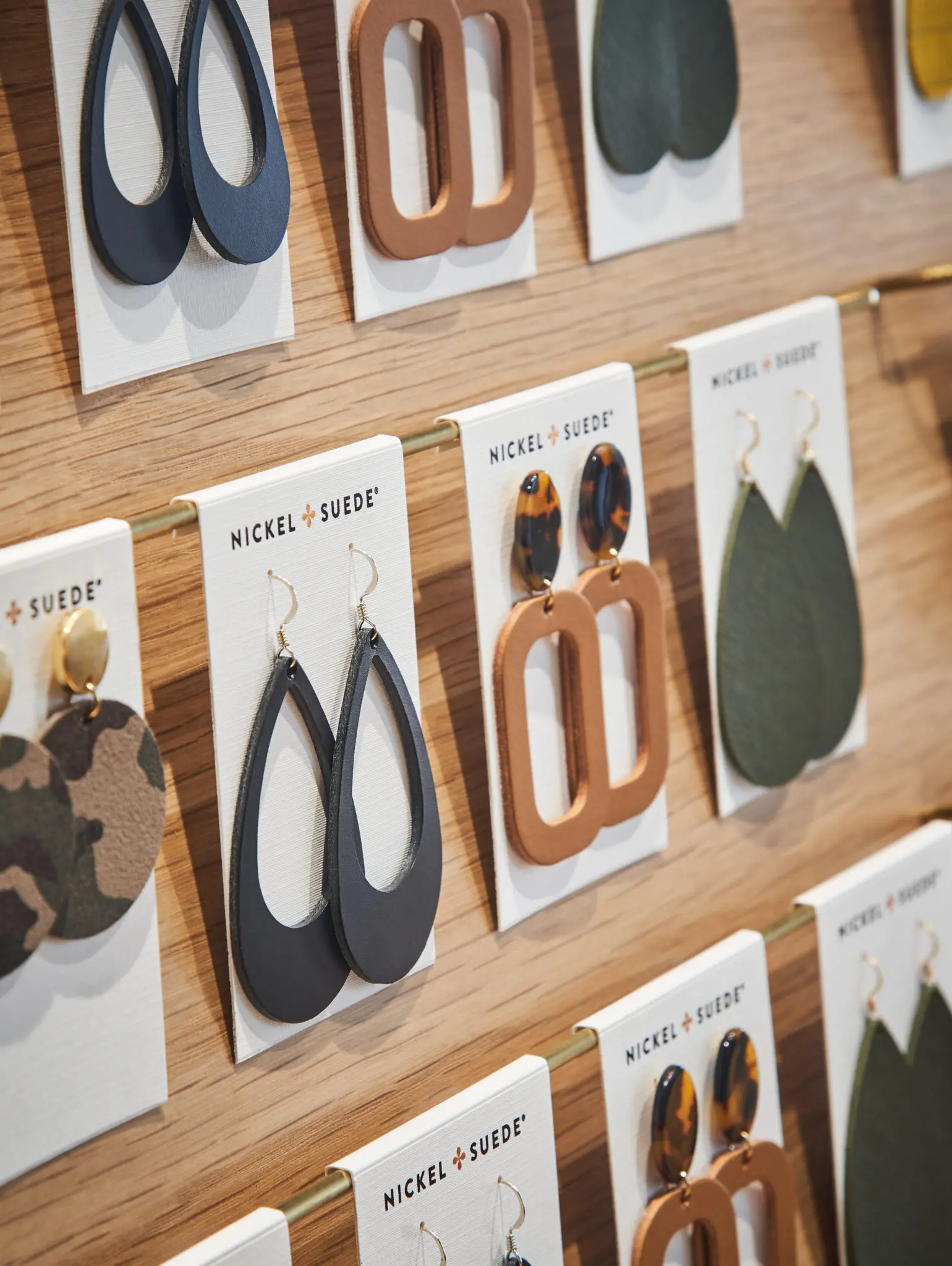 Textures come in camos, leathers, and suedes. 