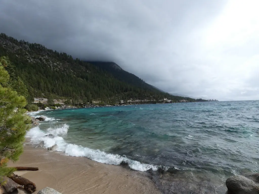 Hike mountains to beach on the new East Shore Trail. (Photo by Tarra Gaines)