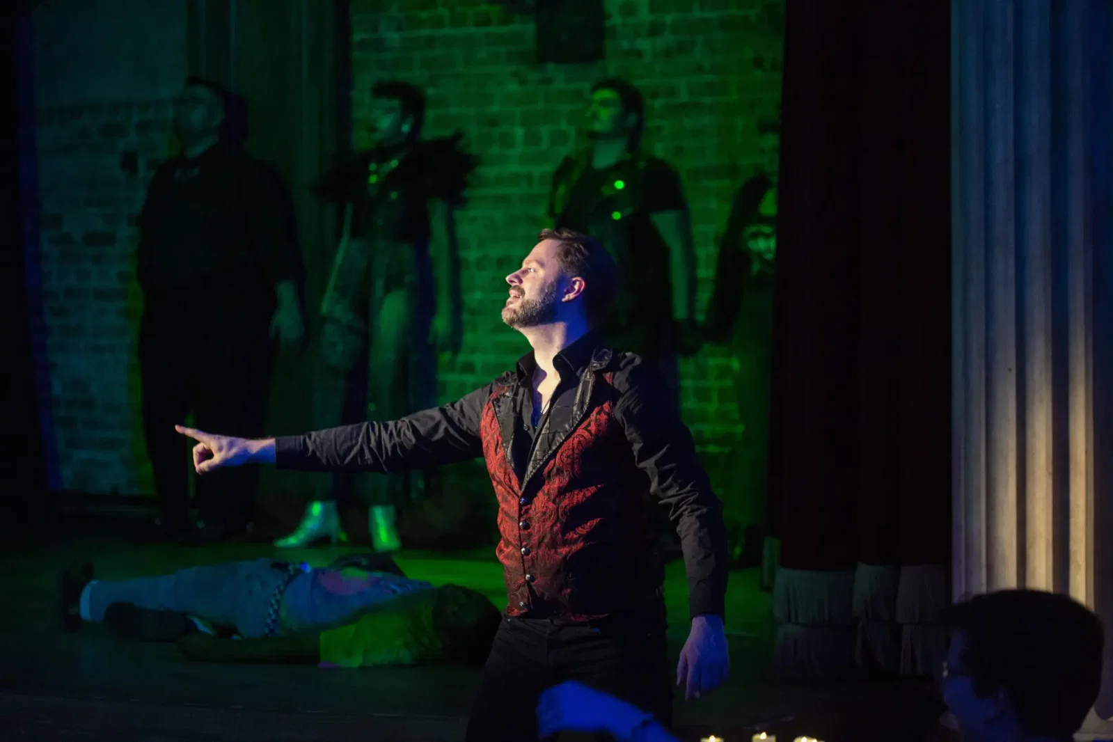 Beware the seductive powers of Detroit (Brad Goertz).  (Photo by Claire Logue)