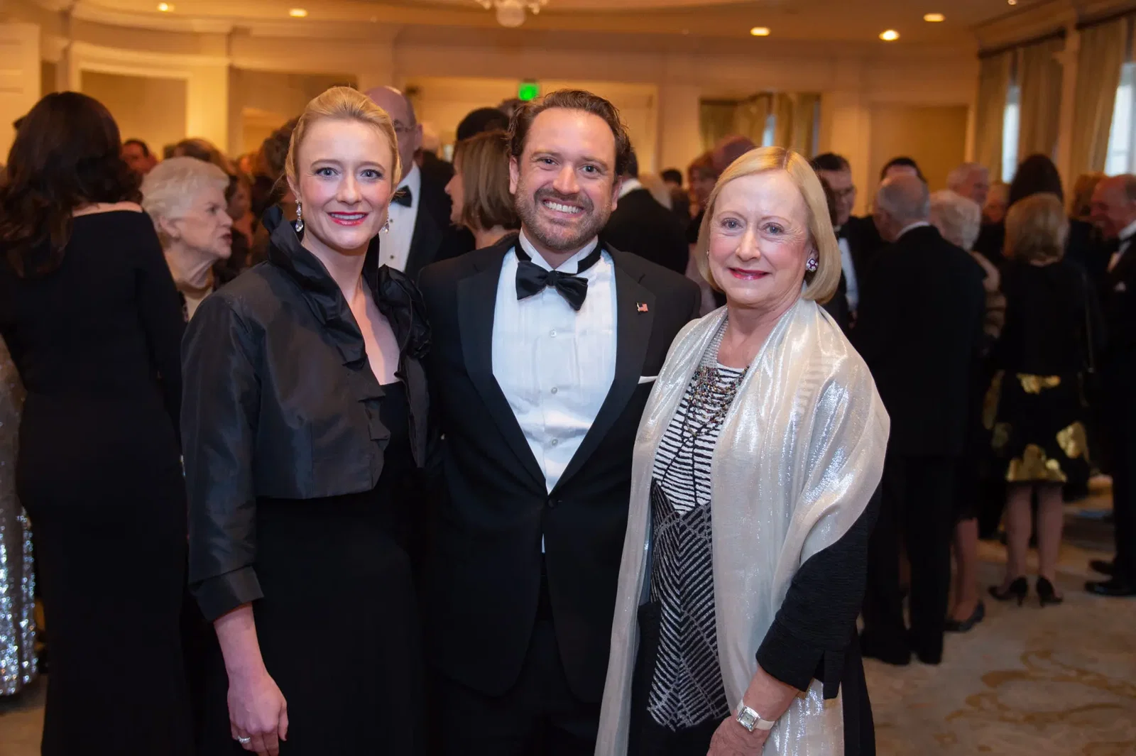 Mark & Emily Calver, Martha Walton  (Photo by Wilson Parish)