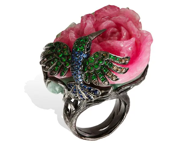 Lydia Courteille, hummingbird ring, $24,795