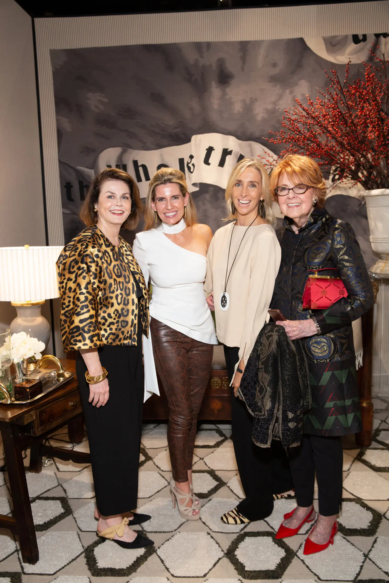 Ruth Davis, Catherine Guiffre, Laurann Claridge, Carol Piper (Photo by Jenny Antill Clifton)