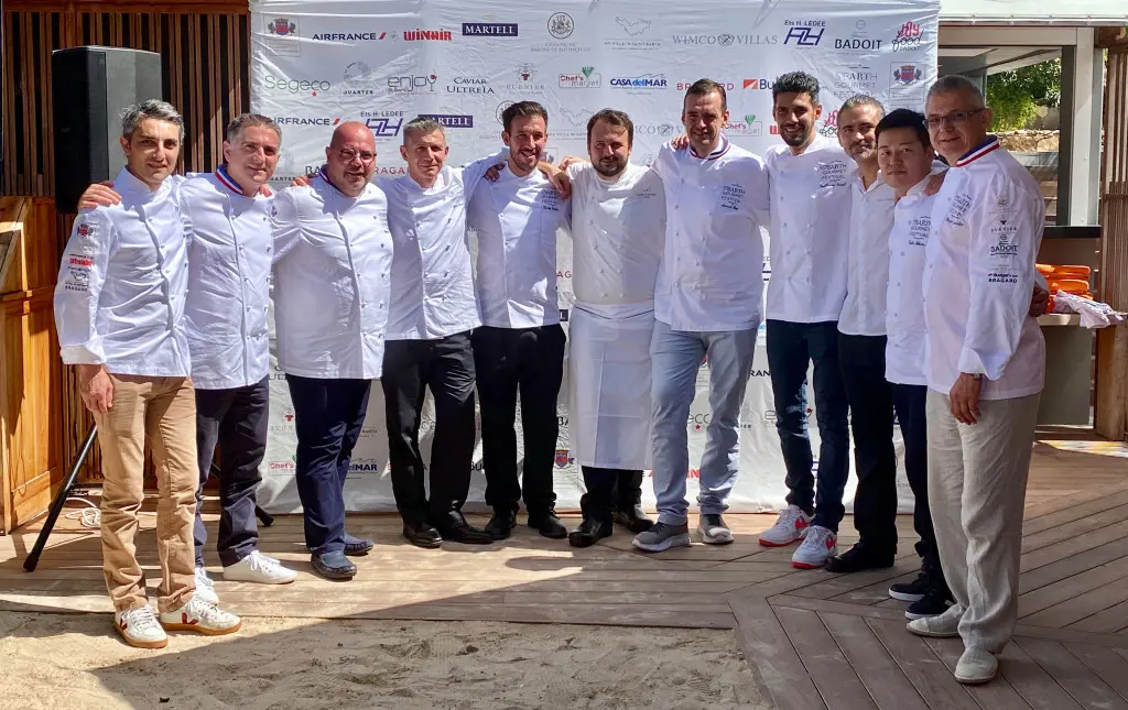 There are more Michelin stars than there are Chefs in the group of culinary talent invited to participate in the Saint Barth's Gourmet Festival. (photo by JP Mangalindan)