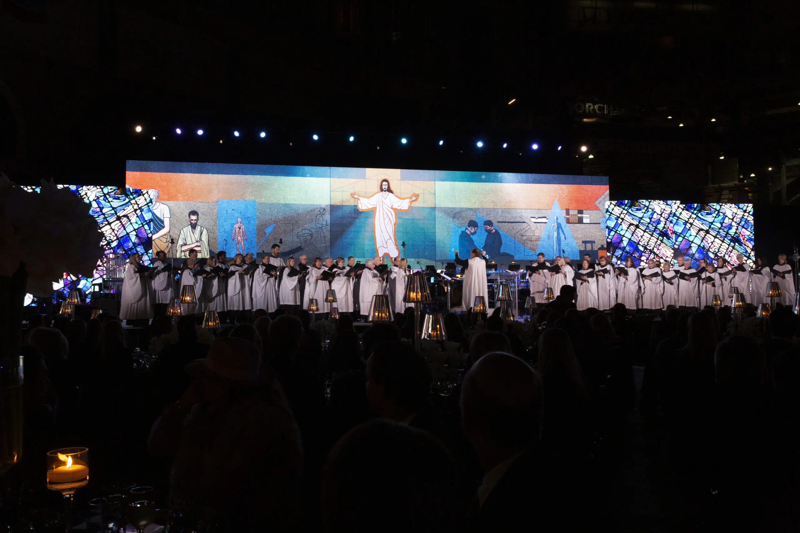 The St. Martin’s Episcopal Church Parish Choir performed at the "Rendezvous of the Century" Gala. (Photo by Jenny Antill)
o	Photo by Jenny Antill
