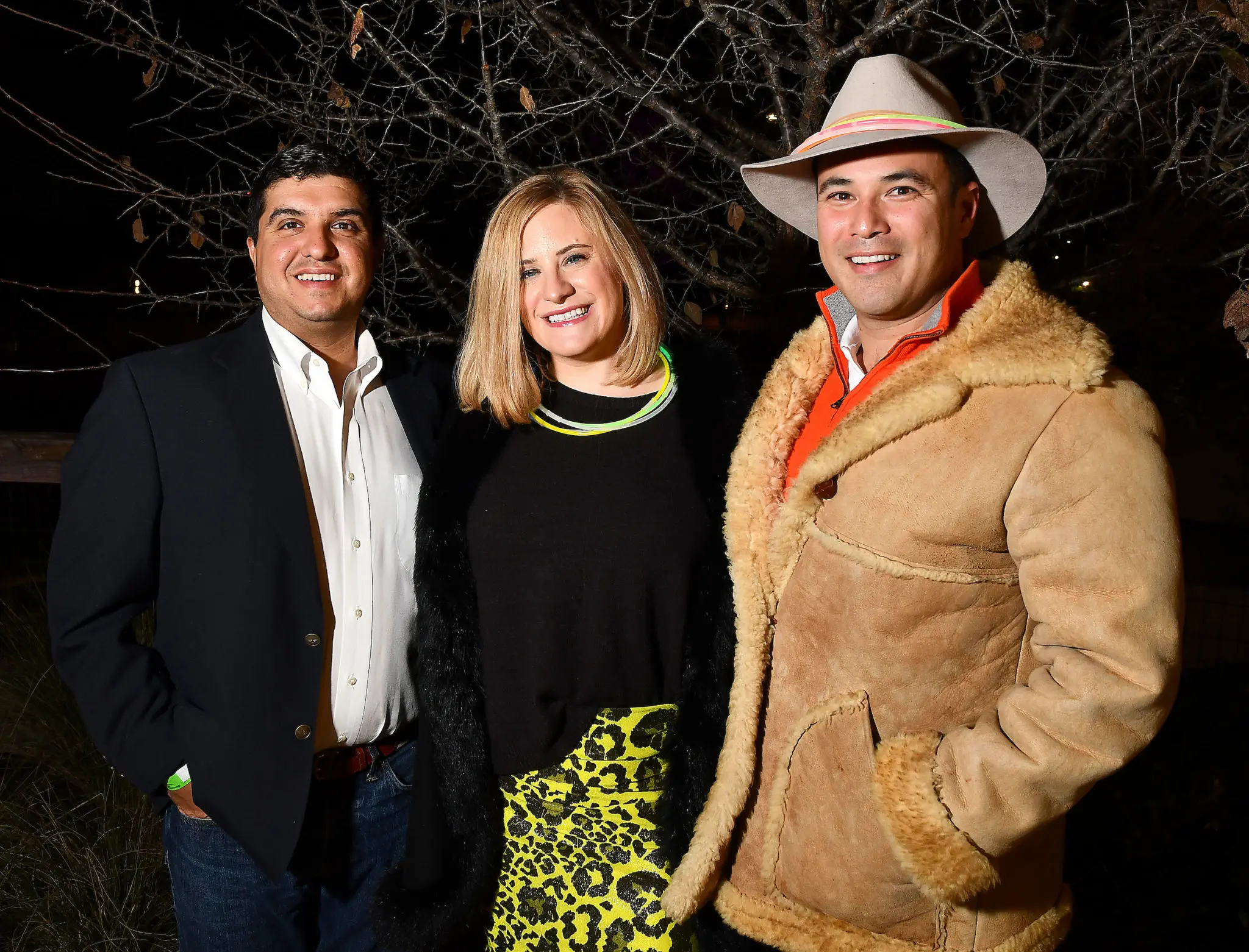 Steven & Alexis Carusell, Jeffrey Yates (Photo by Dave Rossman)