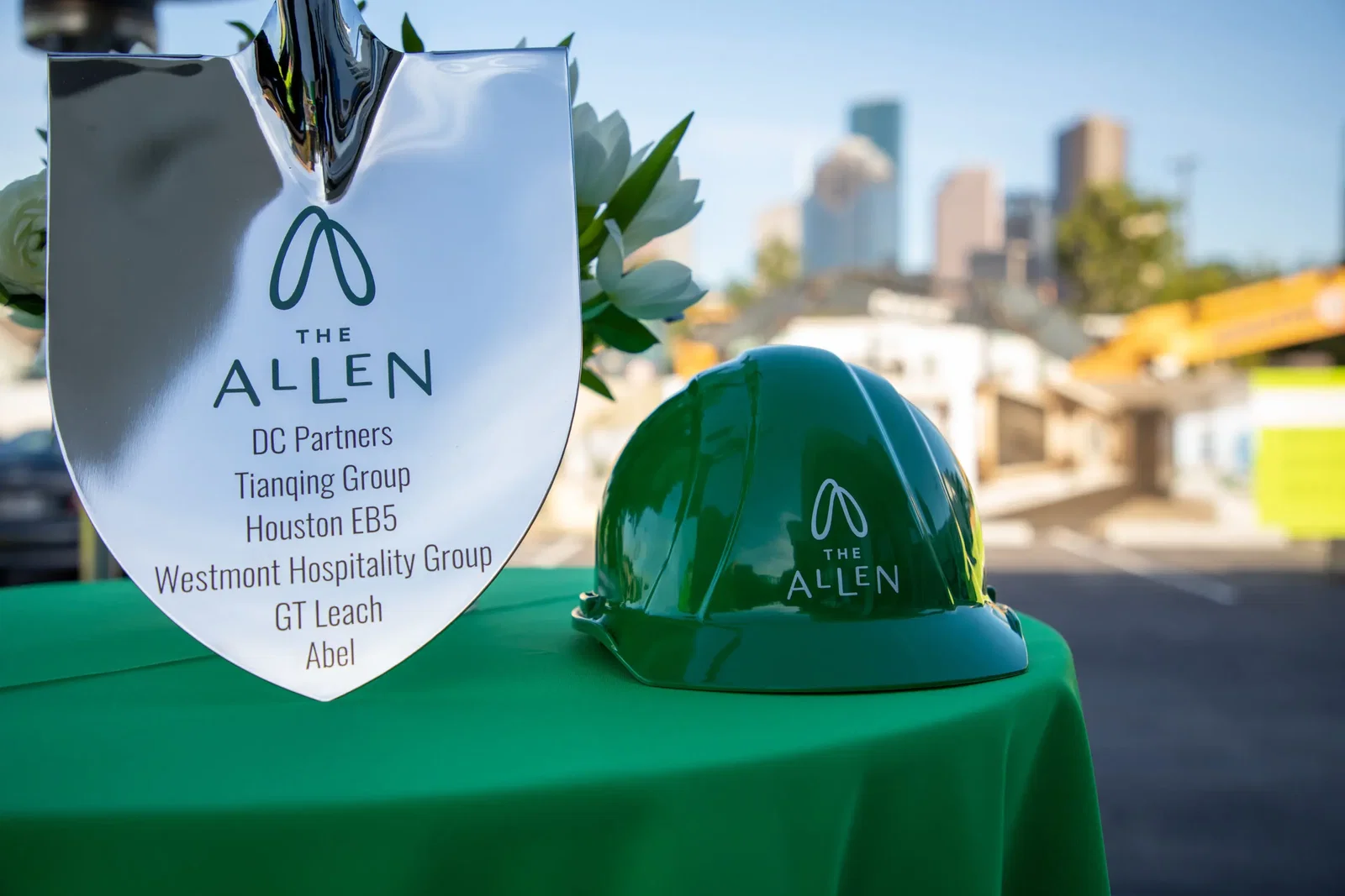 The Allen has already broken ground and is starting to rise. (Photo by Ruben Escobar)