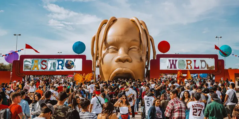 Travis Scott's second annual Astroworld Festival roars into town Saturday at NRG Park.