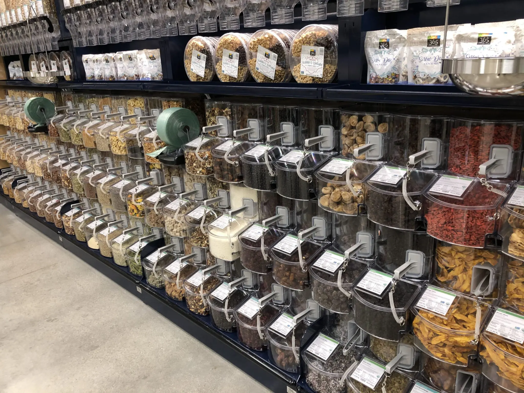 A wide array of bulk items are available at the new store. (Photo by Chad Miller)
