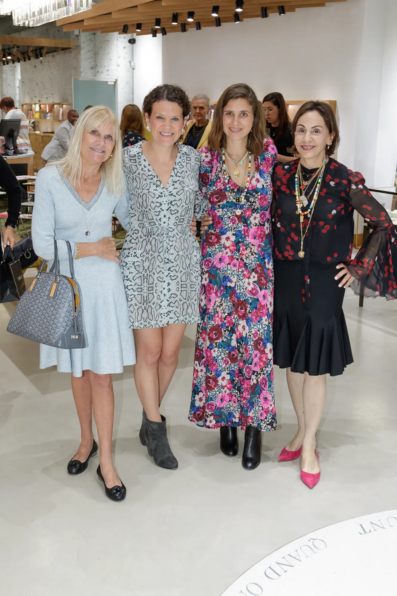 Jamie Mostovitz, Brooke Dowdy, Alysa Teichman, Joanne Teichman (Photo by William Neal)