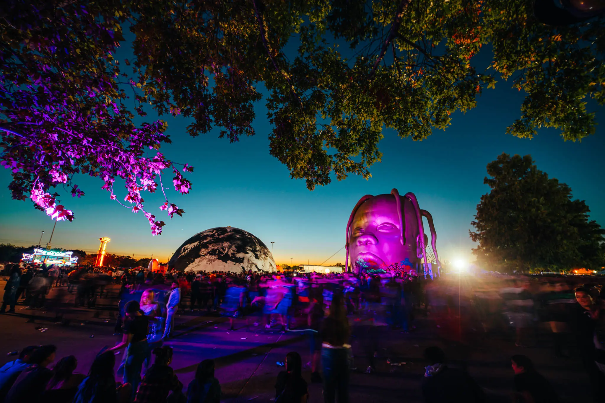 Welcome to Astroworld. (Photo by Kirby Gladstein)