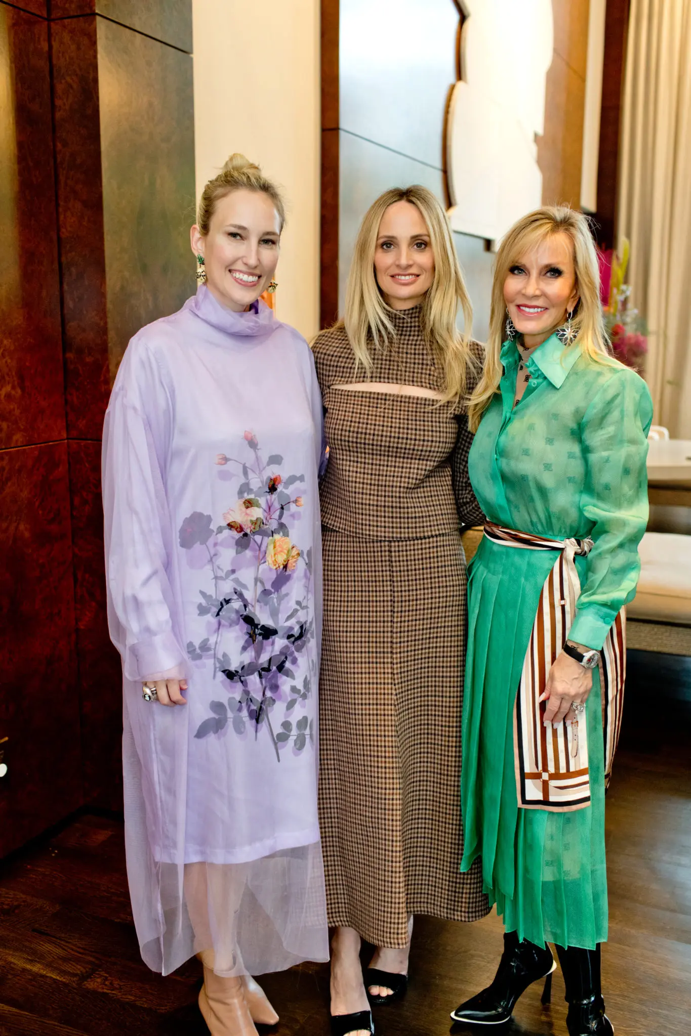 Lindsey Collins, Lauren Santo Domingo, Nancy Rogers (Photo by Kristen Dee)