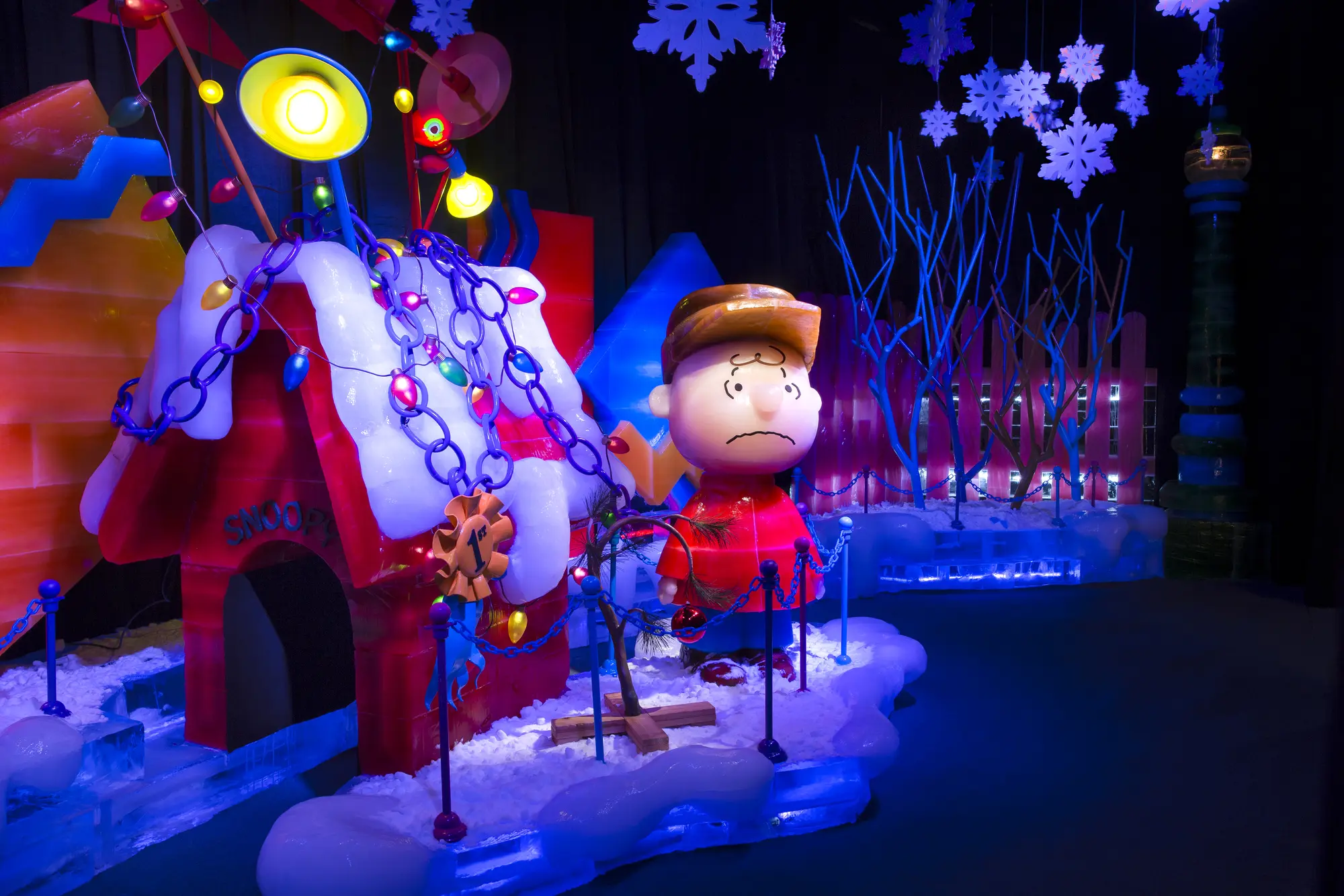 Tickets for ICE! featuring A Charlie Brown Christmas are available until January 5. 