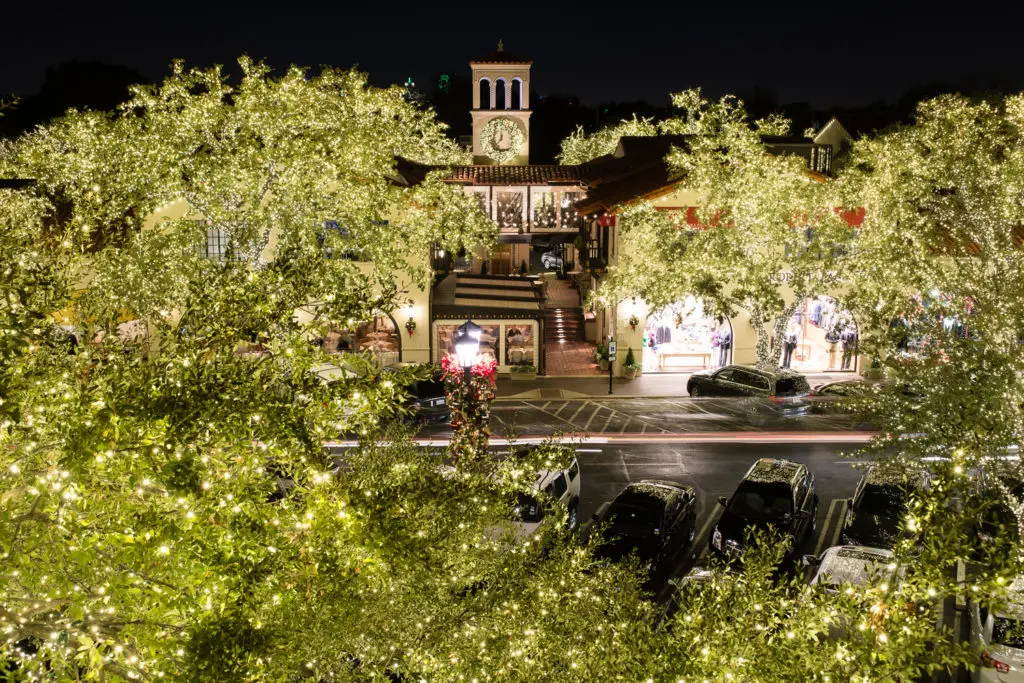 Check out the Christmas Lights Celebration & Shopping Stroll at Highland Park Village. 