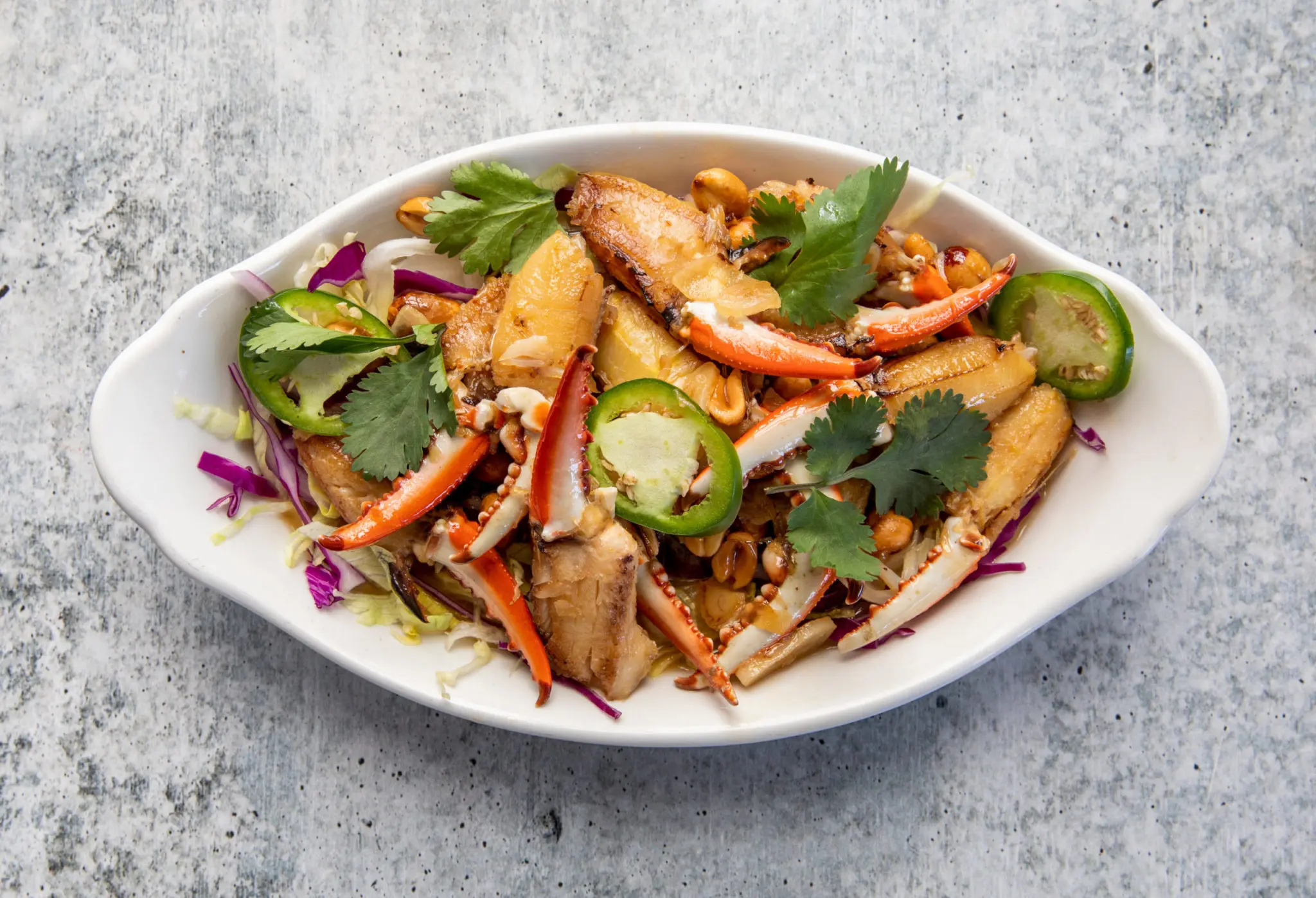 Blue crab fingers (Photo by Julie Soefer)