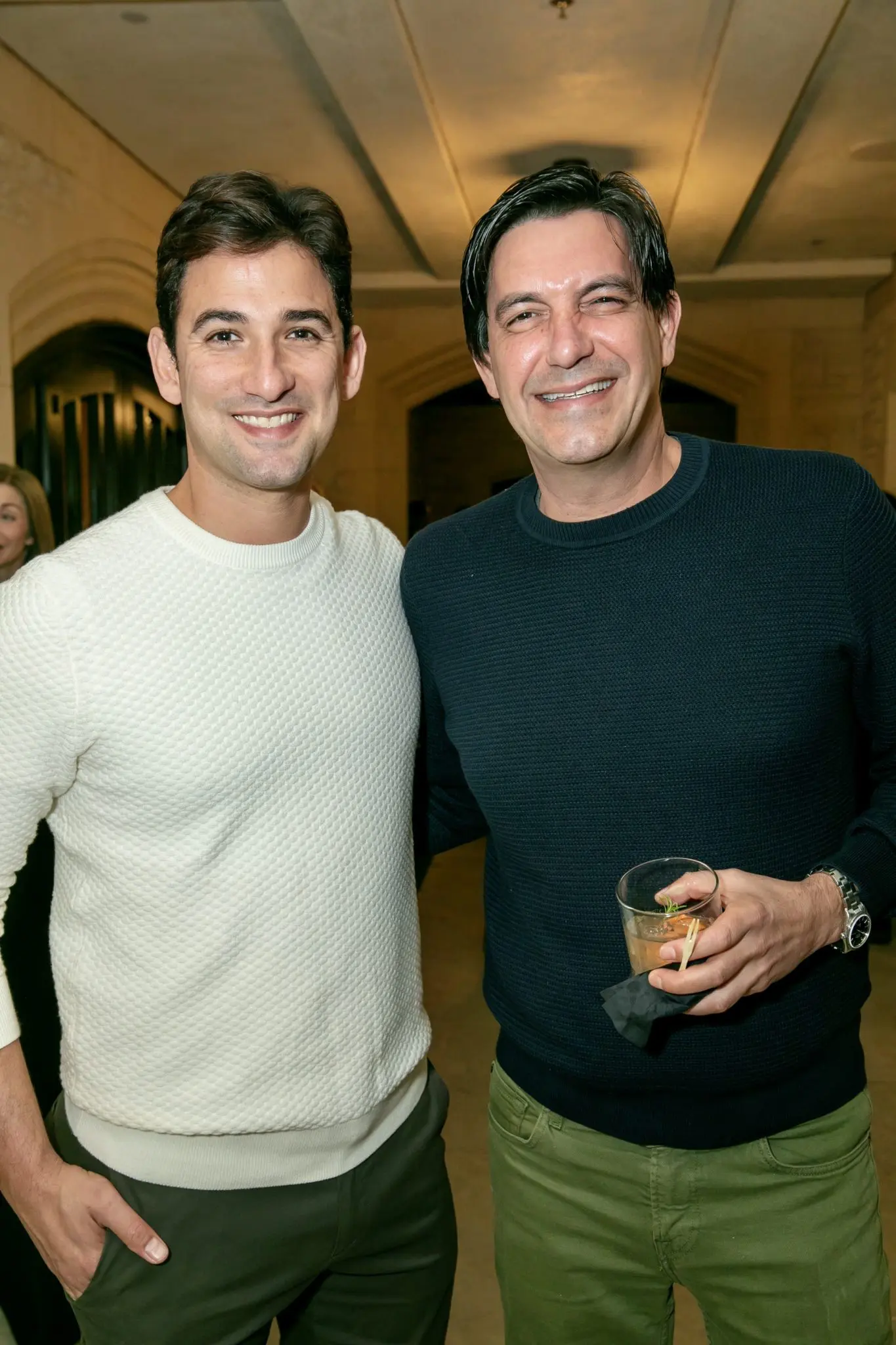 Jose Ocque, Stuart Rosenberg (Photo by Emily Jaschke)