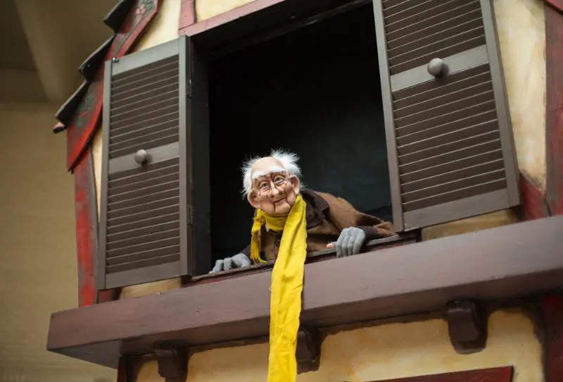 The Scrooge Puppet show is a classic at NorthPark. Courtesy of NorthPark