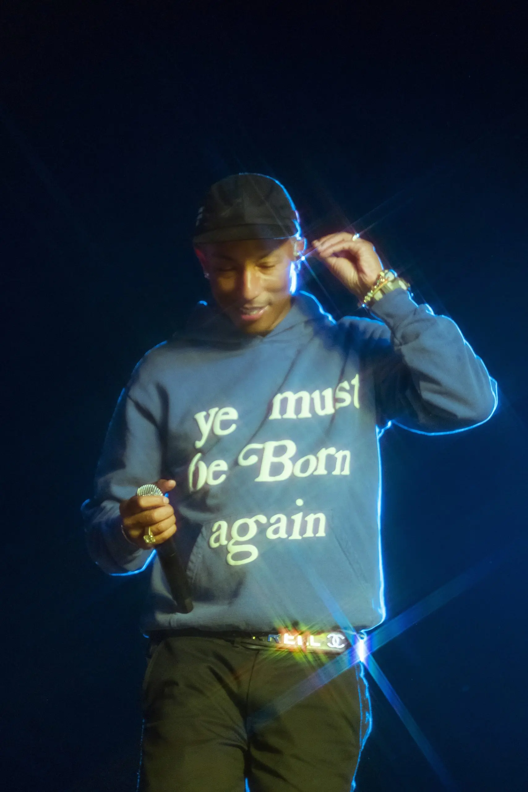 Pharrell captured the spirit of Astroworld better than anyone. (Photo by Greg Noire)