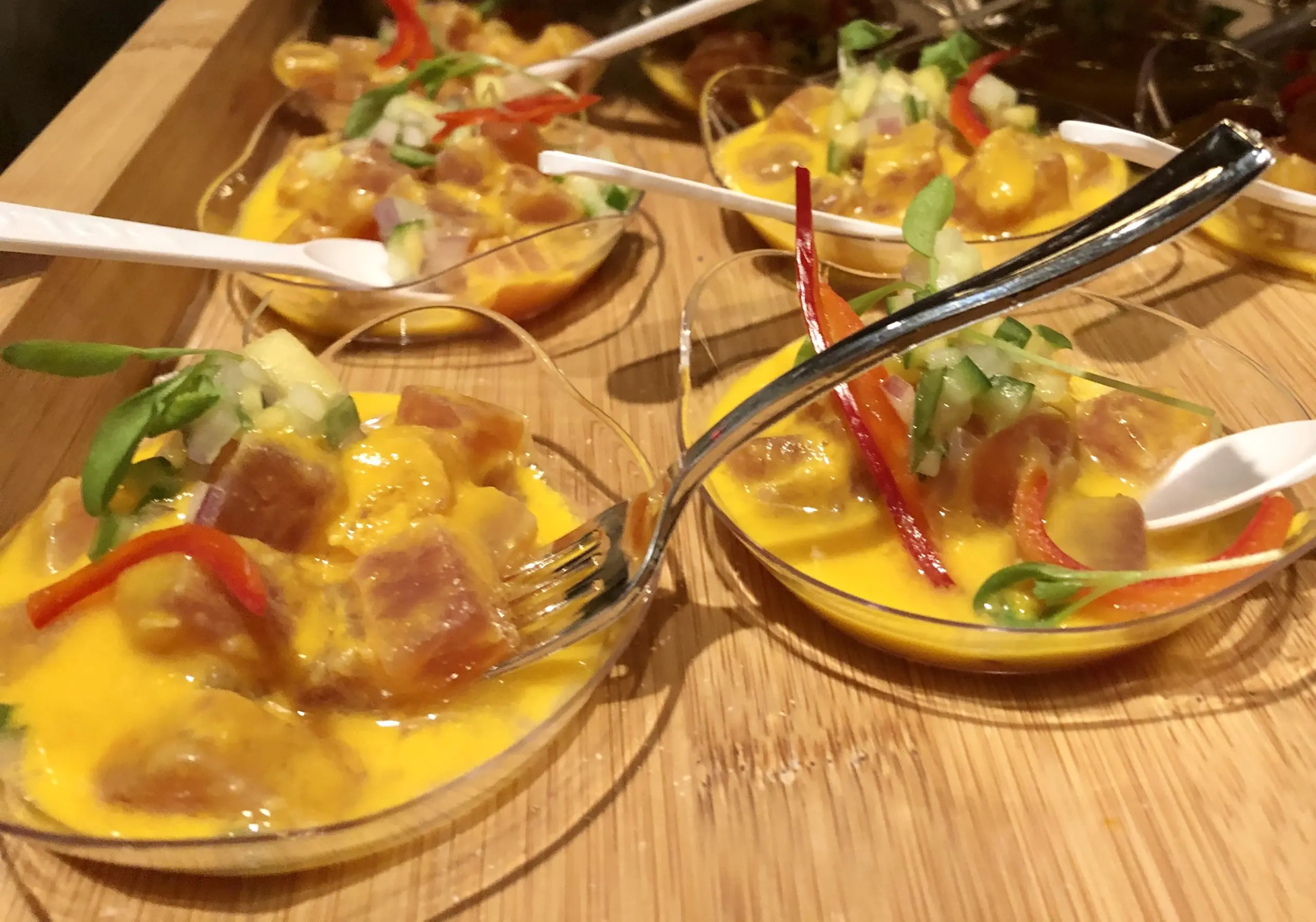 Toro Toro's ceviche is part of an ambitious menu. (Photo by Courtney Dabney)