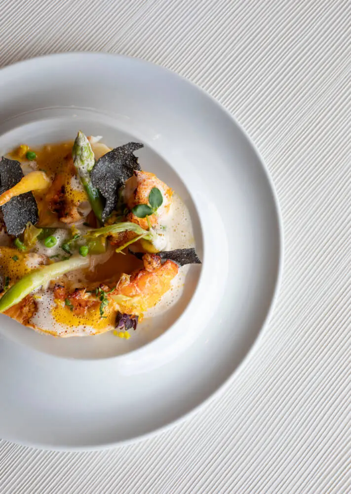 Many chefs chose a tartare dish to highlight the brilliance of the island's local seafood.