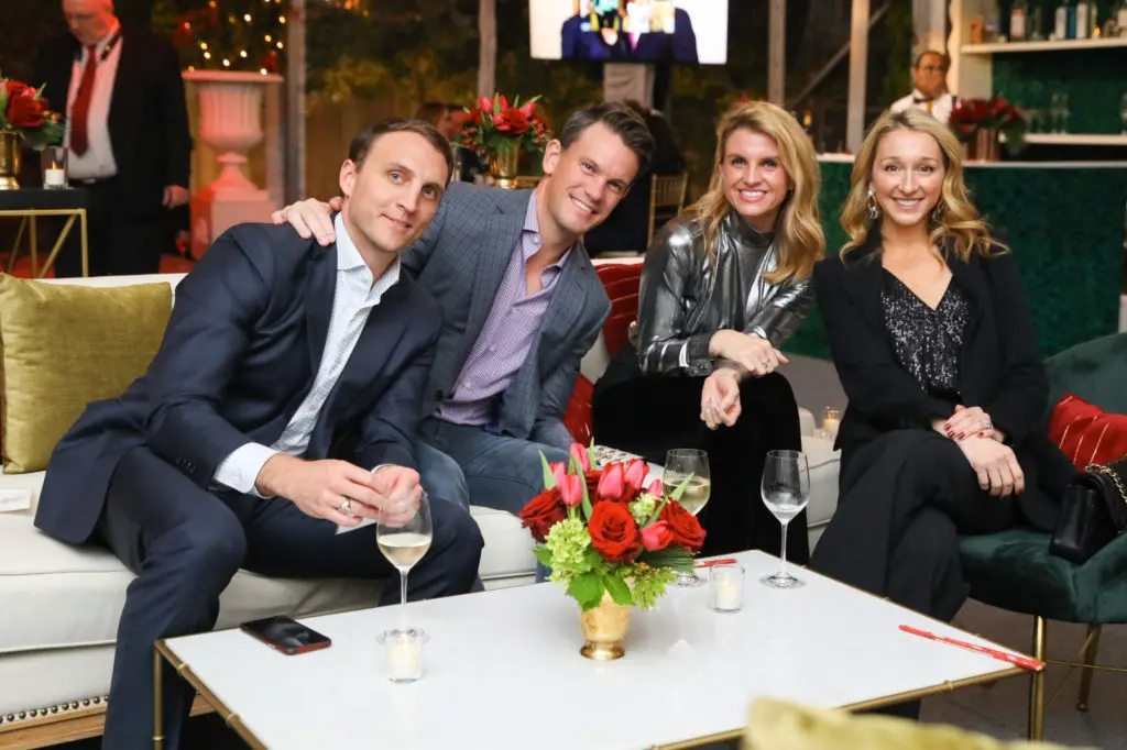 Jason Arnoldy, James Stewart, Lindley Arnoldy, Erin Stewart (Photo by Johnny Than)