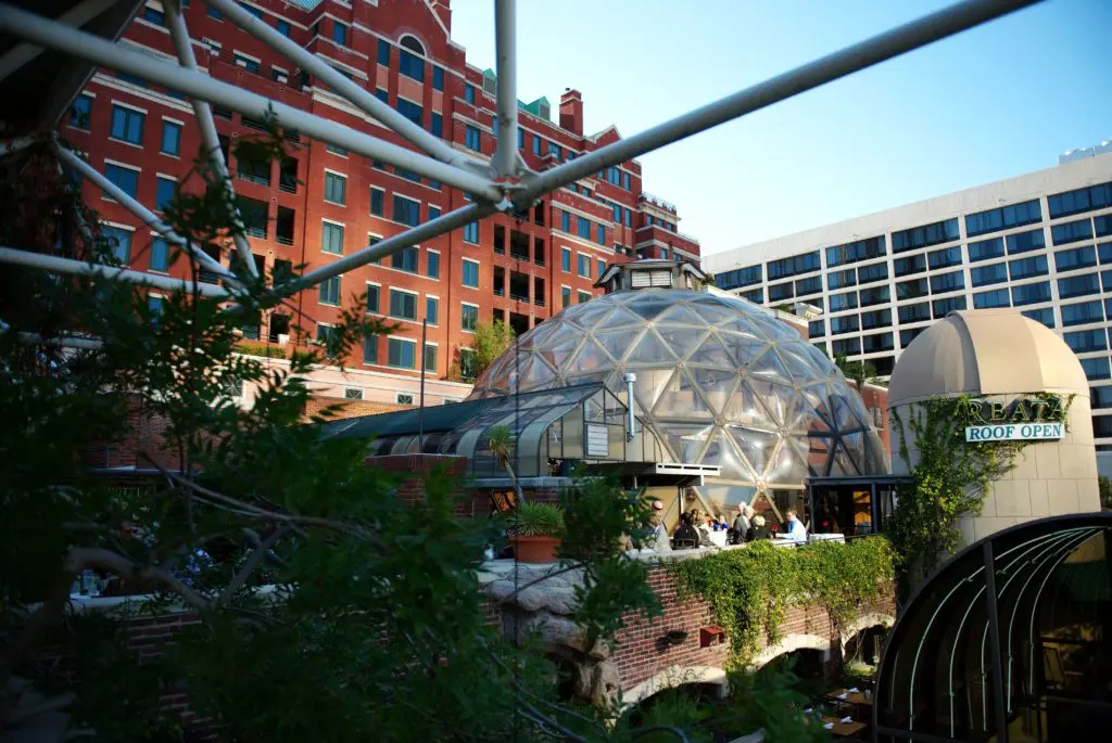 Reata Restaurant's rooftop is a memorable scene.