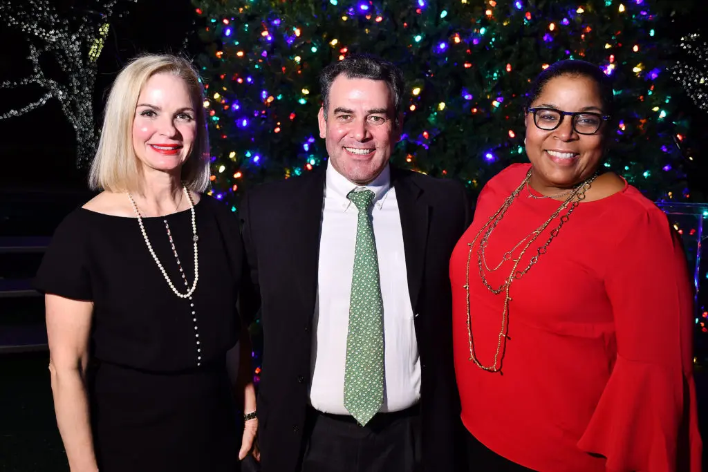 Dr. J.J. Spedale, Dr. Jonathan Gill, Dr. Valerae Lewis  (Photo by Dave Rossman)
