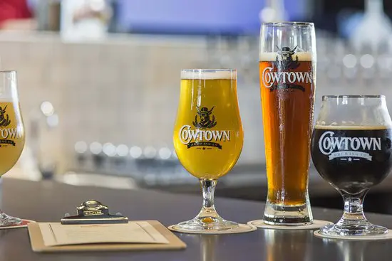 A few beer variations from Cowtown Brewing Co.