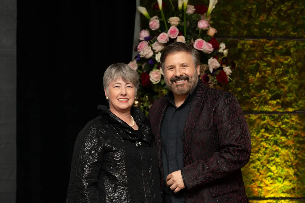 Annise Parker, Ernie Manouse (Photo by D. Jones Photography)