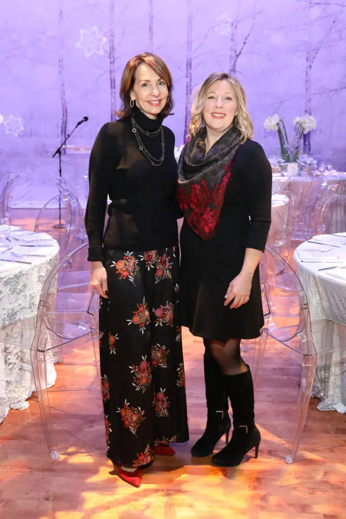 Children's Memorial Hermann CEO Susie Distefano, Theatre Under the Stars executive director Hillary Hart (Photo by Priscilla Dickson)