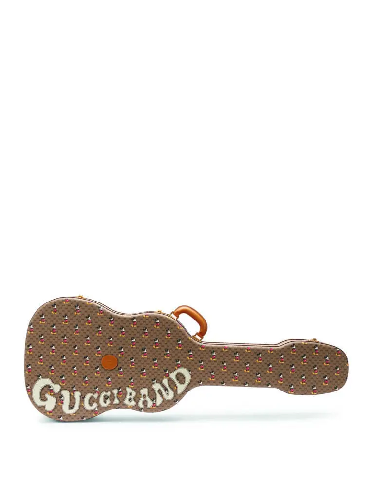 The capsule even features a guitar case. (Photo Courtesy of Disney x Gucci, shot by Harmony Korine) (Photo by Disney x Gucci, shot by Harmony Korine)