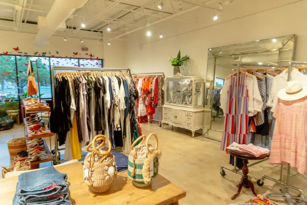 You Are Here, a women's clothing boutique, started as a pop-up in 2011. Courtesy of You Are Here